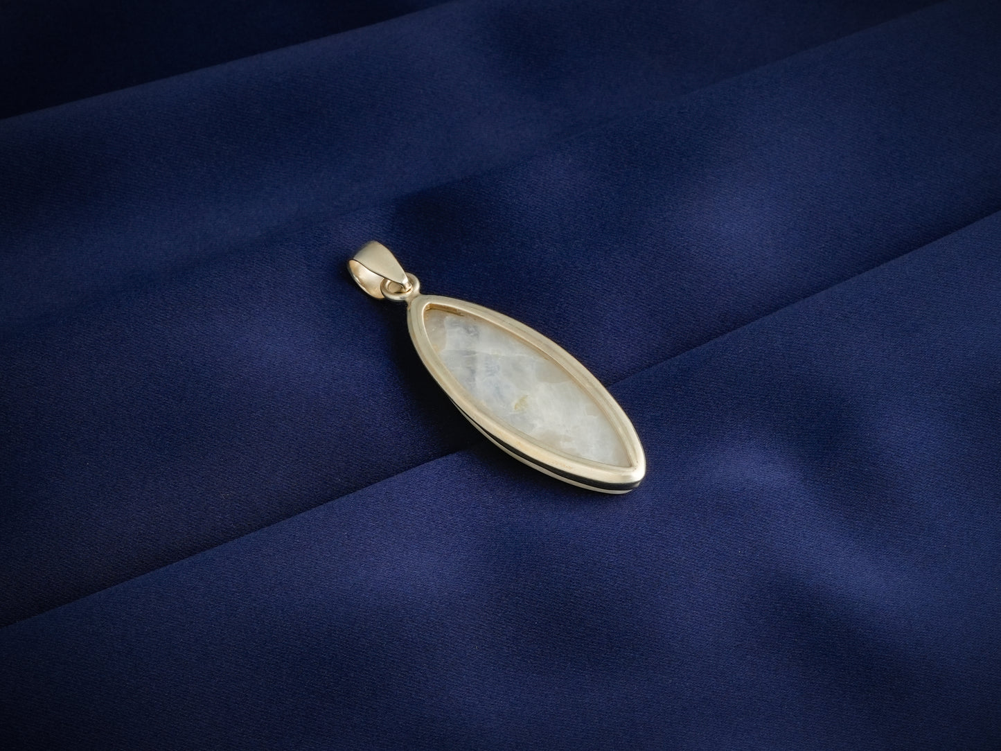 Moonstone In Silver Pendant