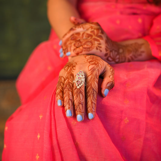 Shukriya  Purani Dilli Silver Ring
