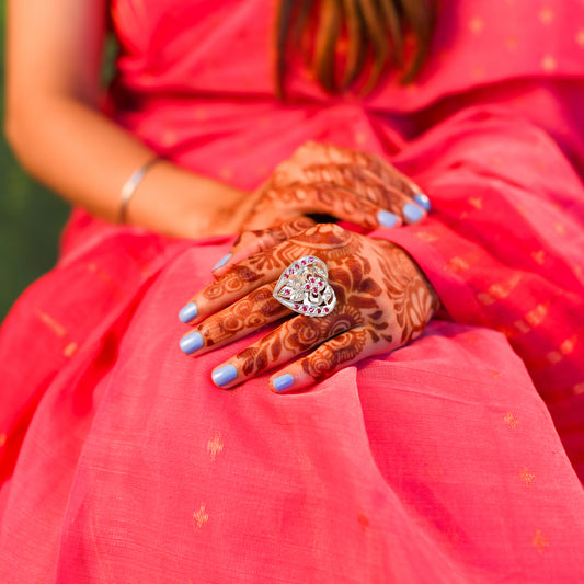 Paan Purani Dilli Silver Ring