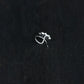 Peach Star CZ Silver Nose Pin