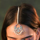 Chand Purani Dilli Silver Maang Tikka