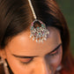 Chand Purani Dilli Silver Maang Tikka