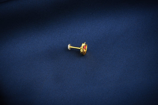 Chand Tara Purani Dilli Nose Pin(Screw Type)