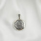 Sterling Silver Marcasite Mandala Pendant