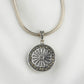 Sterling Silver Marcasite Mandala Pendant