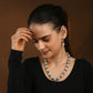 Moonlit Mist Pearls Necklace Set