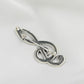 Marcasite Treble Clef brooch cum pendant