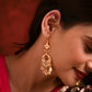 Purani Dilli Chandani  Gold Plated Silver Earrings