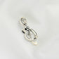 Marcasite Melody Silver Brooch Cum Pendant