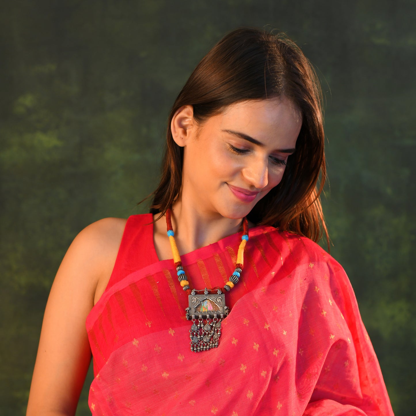 Radha-Krishna Rendition Necklace