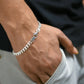 Natural Turquoise Silver Bracelet