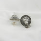 Marcasite Lion Silver Studs