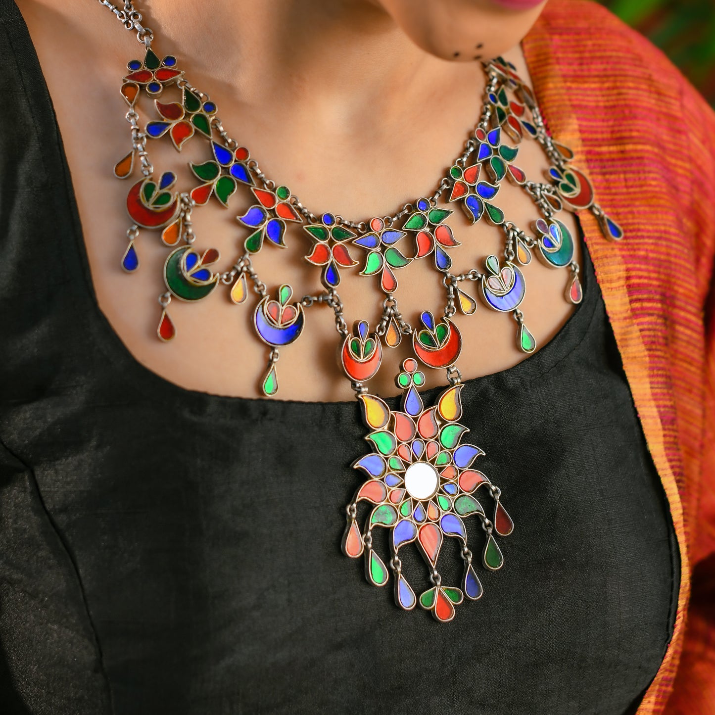 Madhu Chandrika Exquisite Necklace Set