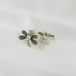 Silver Marcasite Dragonfly Studs