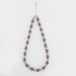Pink And Wine Pearl Necklace Set