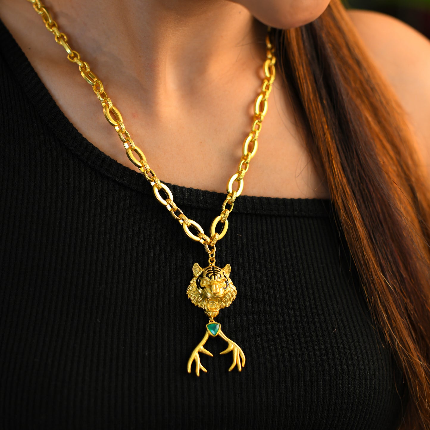 Corbett Romeo Tiger Hunter Signature Necklace