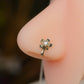 Mogra Silver Clip On Nose Pin