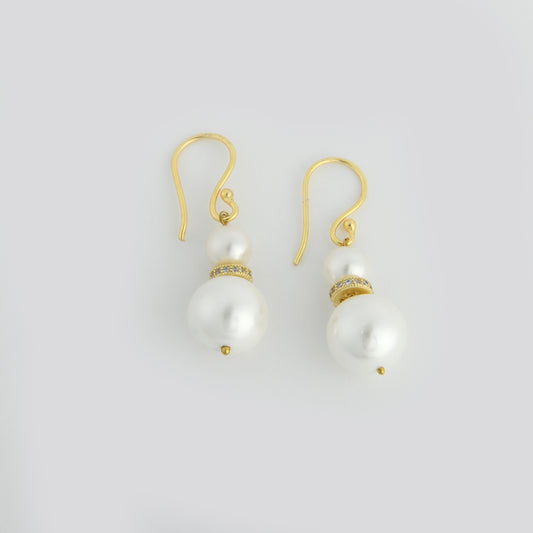 High Tea Pearl Earrings