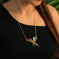 Corbett Plum Head Parrot Necklace