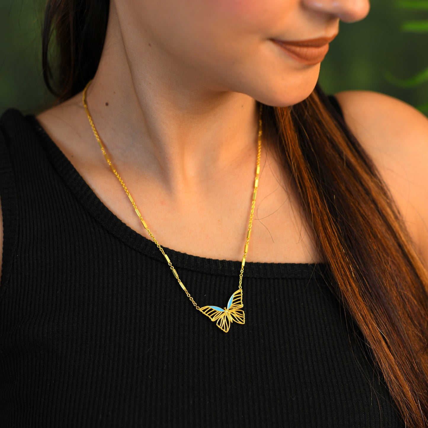Corbett Butterfly Necklace