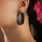 Infinity Silver Hoops