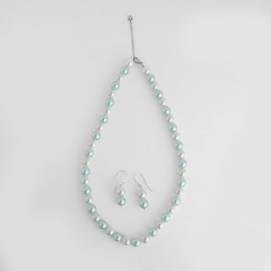 Ocean Mist Pearls Necklace Set