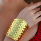 Golden Weave Cuff Bracelet
