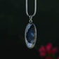 Dendrite Opal Silver Pendant