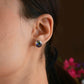 Silver Mystique Topaz Studs