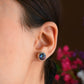 Silver Mystique Topaz Studs