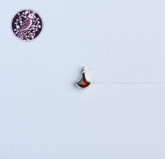 Wine Enamel Nose Pin