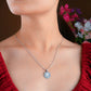 Colonial Coin Silver Pendant