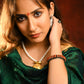 Silver Coral Stone Kada