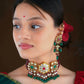 Ethnic Kundan Gold-Plated Silver Necklace