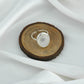 Oval Moonstone Silver Ring