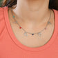 Colours Of My Heart Silver Zirconia Necklace