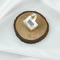 Moonstone Rectangle Silver Ring