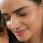 Natural Coral Silver Nose Pin