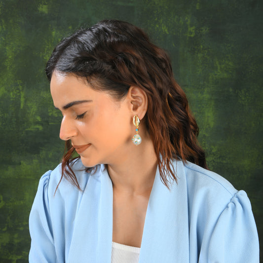 Drawn By Sea Earrings