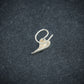 Bodhi Navy Leaf Silver Nose Pin