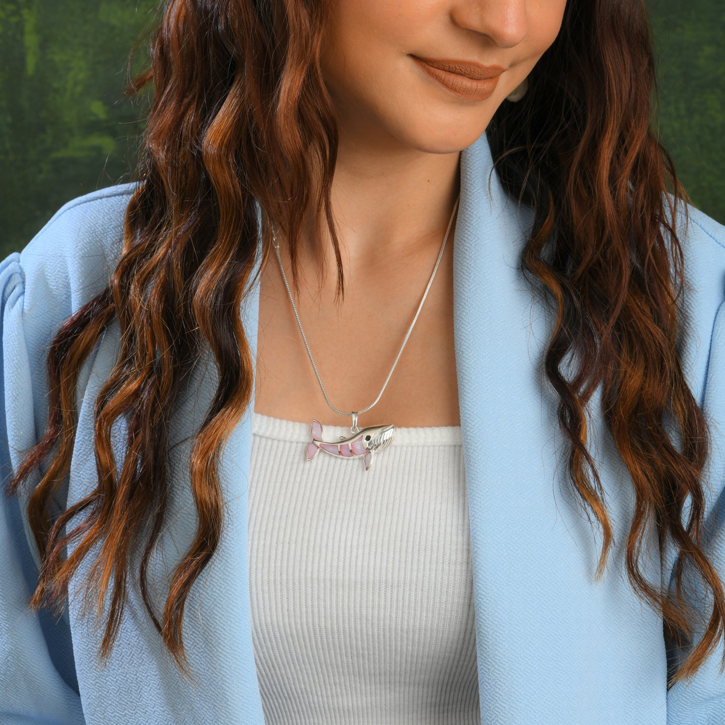 The Fish Silver Pendant