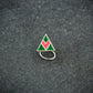 Shadaab Trikone Silver Nose Pin