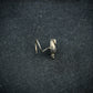 Antique Crystal Silver Nose Pin