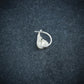 Bodhi Green Leaf Silver Nose Pin