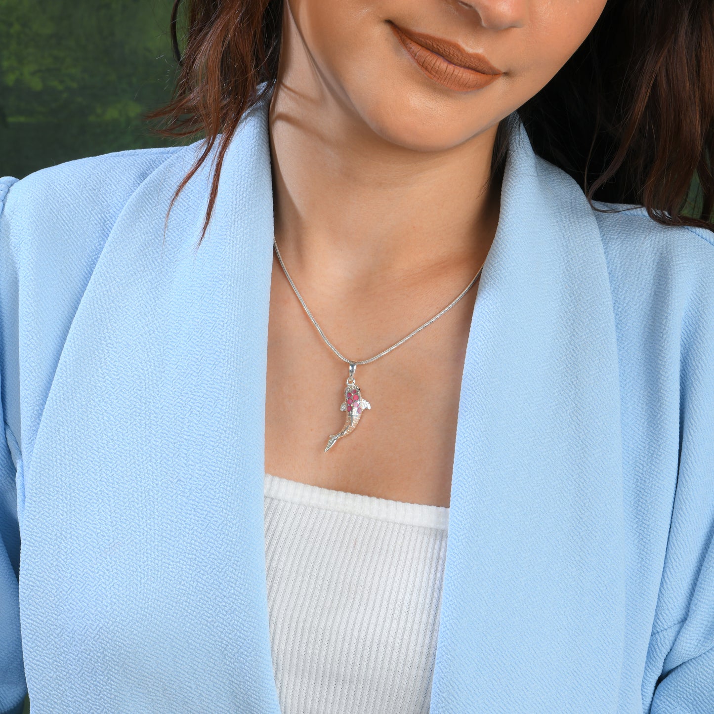 The Dolphin MOP Pendant