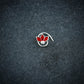 Naazuk Enamel Silver Nose Pin
