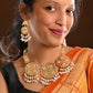 Samaira Purani Dilli Necklace Set( Gold Plated Silver)