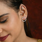 Circle CZ Studs