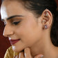 Aayat Pink Kundan  Studs