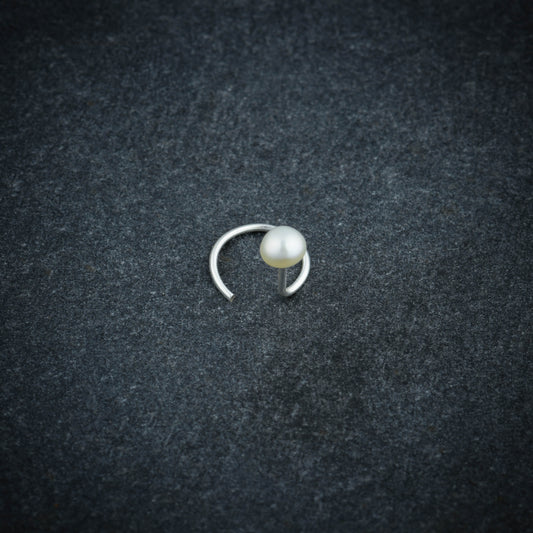 Ivory Freshwater Pearl Nose Pin